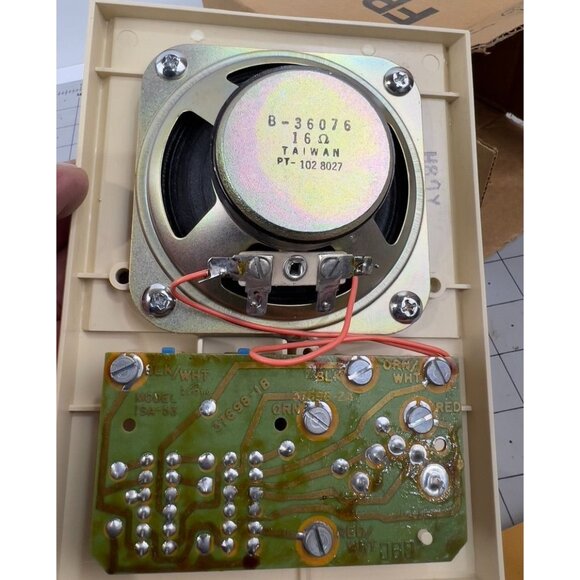 Vintage NuTone ISA-53 Inside Speaker Intercom System Lot Of 3 NOS Beige Scoville - Picture 9 of 10